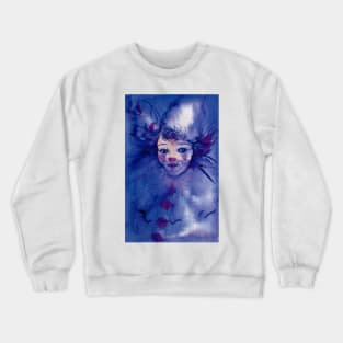 CLOWN IN PURPLE Crewneck Sweatshirt